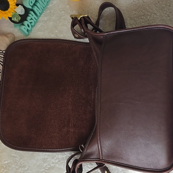 Coach VINTAGE Patrica's Legacy Mahagony Color,  Costa Rica Made in 2001 - Picture 9 of 17